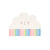 Rainbow Sun Cloud Napkins