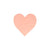 Pink Tone Large Heart Napkins