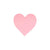 Pink Tone Large Heart Napkins