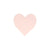 Pink Tone Large Heart Napkins