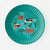 Colorful Longhorn "Paper" Platter