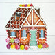 Die Cut Gingerbread House Placemats