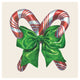 CANDY CANE COCKTAIL NAPKIN - SET OF 20