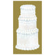 Tiered Cake Guest Napkins