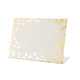 Gold Foil Confetti Place Card