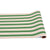 Green & Red Awning Stripe Runner