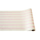 PINK & GOLD AWNING STRIPE Paper RUNNER - 20" X 25'
