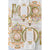PINK & GOLD AWNING STRIPE Paper RUNNER - 20" X 25'