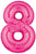 Megaloon Pink Number 40" Balloon