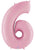 Megaloon Baby Pink Number 40" Balloon