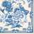 Blue and White Luncheon Napkin