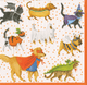 Pets In Costume Napkin Luncheon Napkin