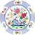 Floral Porcelain Dinner Plates