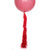 Red Frilly Balloon Tassel