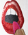 Lipstick BEADED WALL ART by Jonathan Adler