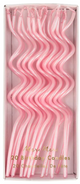 Pink Swirly Candles (set of 20)