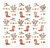 VINTAGE DESERT DINNER PLATES (SET OF 8)