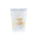 Happy Birthday w/ Dots Frost Flex Cups