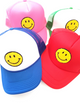 Smiley Face Chenille Patch Trucker Hat