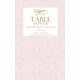 Petal Pink Moire Table Cover