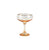 SET 4 RAINBOW COUPE CHAMPAGNE GLASS