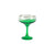 SET 4 RAINBOW COUPE CHAMPAGNE GLASS