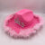 Child Cowboy Hat with Blinking Tiara & Feathers – Light-Up