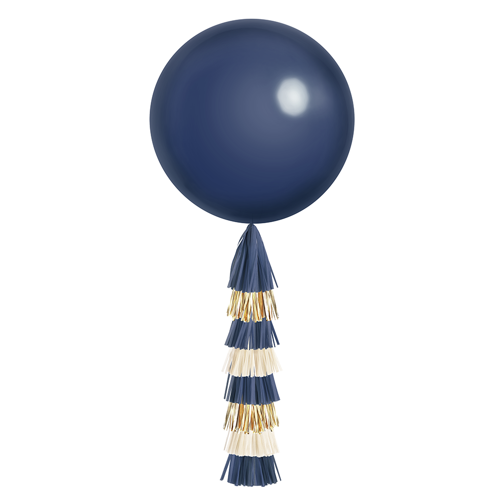 Jumbo Balloon & Tassel Tail