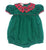 Christmas Plaid Baby Girl Romper