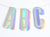 Holographic Foil Custom Letter Banner