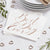 ROSE GOLD BEST DAY EVER LUNCHEON NAPKINS