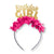Birthday Girl Crown (Pink & Gold)