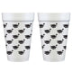 Graduation Hat Styrofoam Cup - 10ct