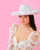 Bride Cowgirl Hat + Veil