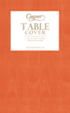 Deep Orange Table Cover