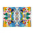 Indigo Girl Blue Beaded Clutch