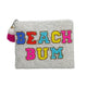 Beaded Zippered Coin Purse