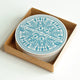 Reserved for Whiskey Letterpress Coasters
