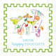 Paper Cocktail Napkin Pack of 20 Happy Thoughts