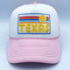 Texas Trucker Hat - Retro Adult Retro Sun Texas Hat