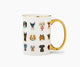 Hot Dogs Porcelain Mug