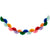 Rainbow Honeycomb Fan Garland