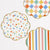 Colourful Pattern Dinner Plates